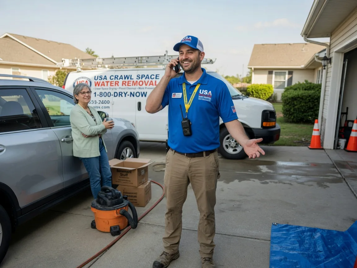 Crawl Space Water Removal Wapakoneta, OH FAQs
